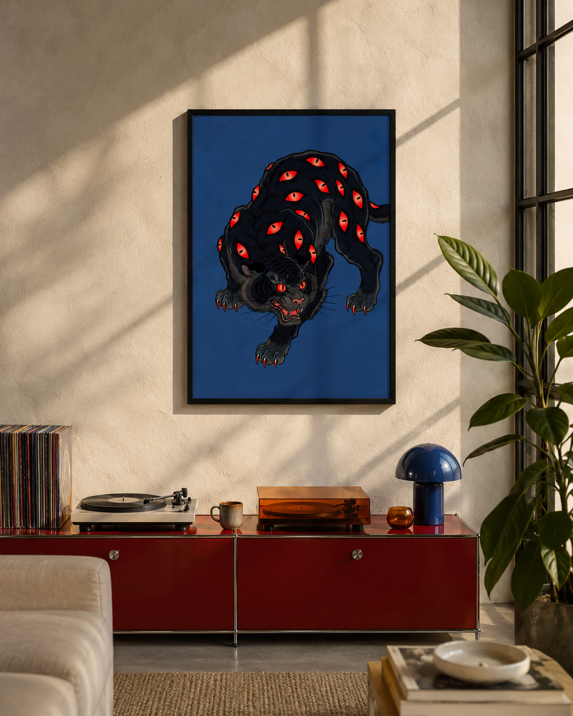 The Watcher | Dark Fantasy Wall Art