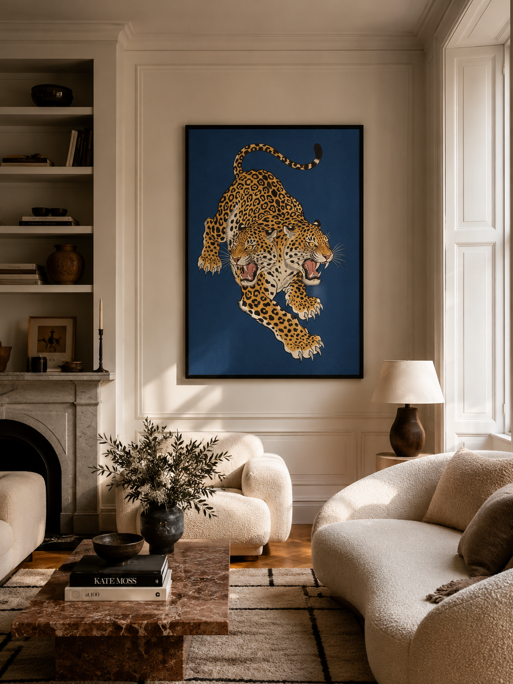 Double Trouble | Leopard Wall Art