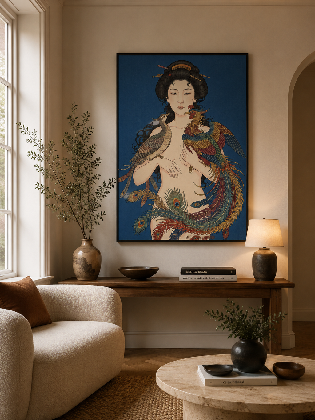The Keeper | Japanese-Inspired Wall Art